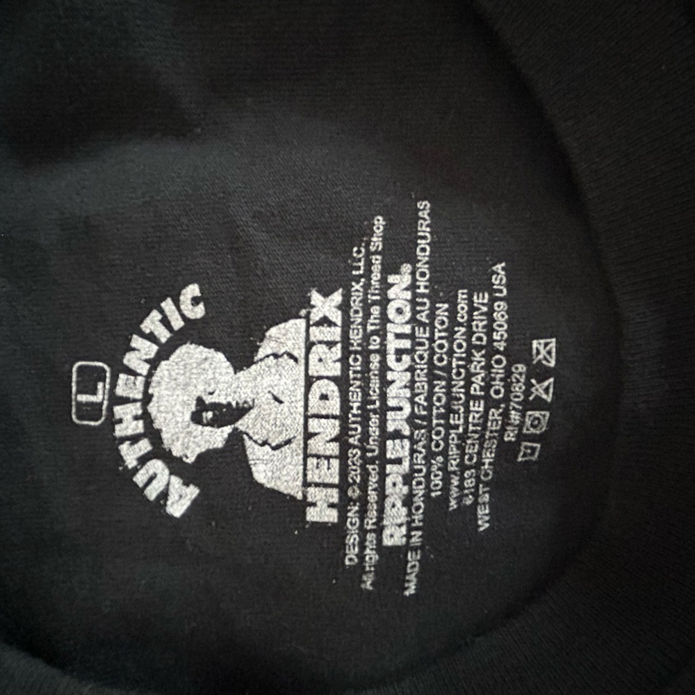 Ripple Junction Authentic Hendrix
Men’s Size Large Tank Jimi Hendrix Experience - Picture 4 of 7